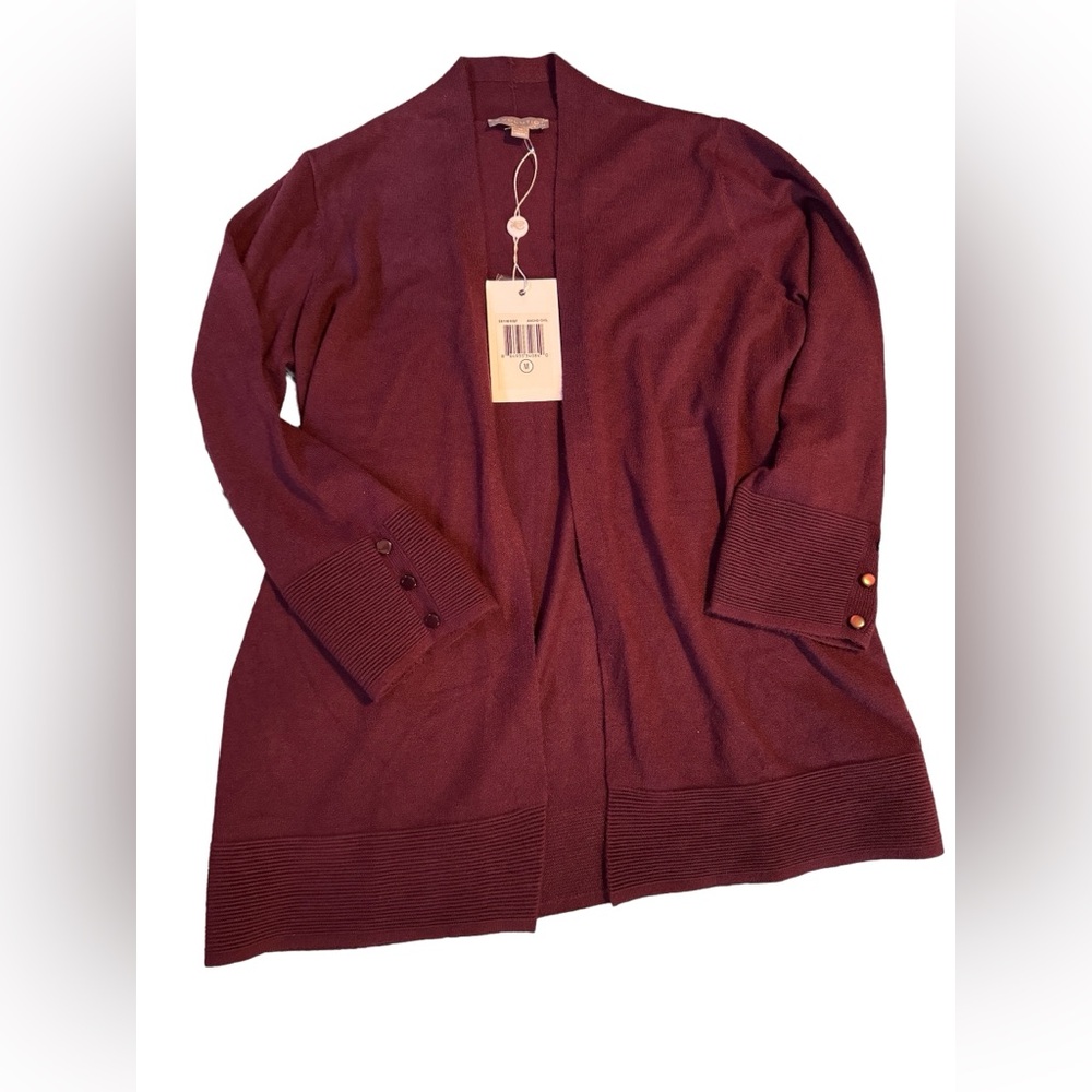 NWT Evolution by Cyrus Open Cardigan sz Medium